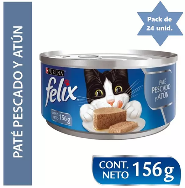 Felix Pate Pescado y Atun X156 Gr