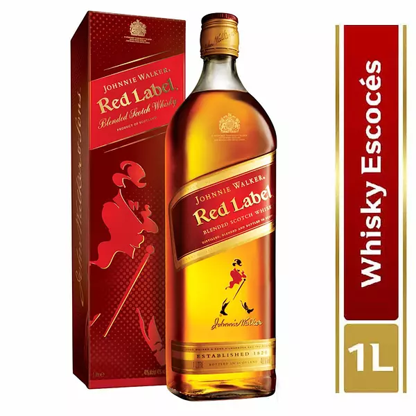 Whisky Johnnie Walk Red 1000ml