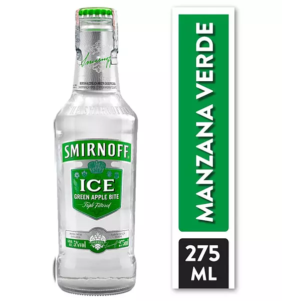 Smirnorff Ice Green Apple X275 Ml