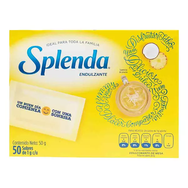 Azucar Splenda Endu Scalorias X50