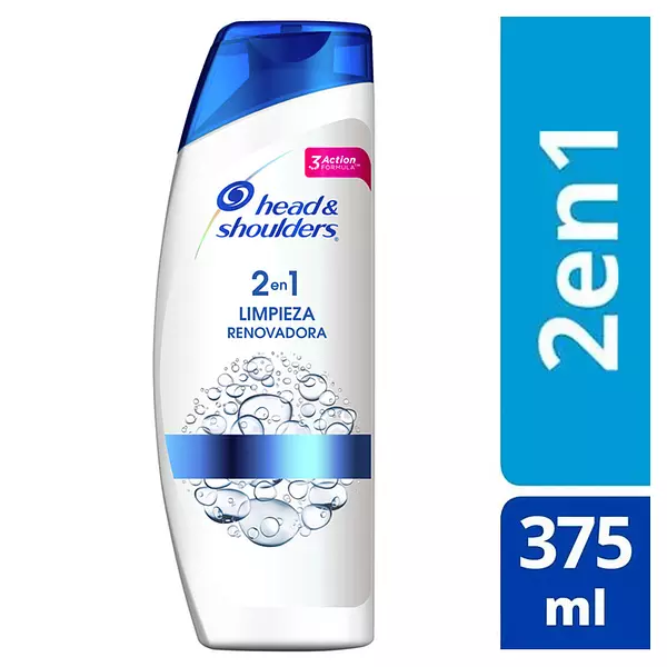 Shampoo Head & Shoulders Limpieza Renovadora 2en1 X375ml