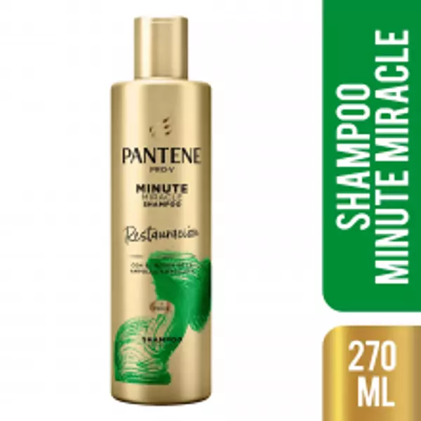 Shampoo Pantene 3 Minute Miracle Restauración 270 Ml