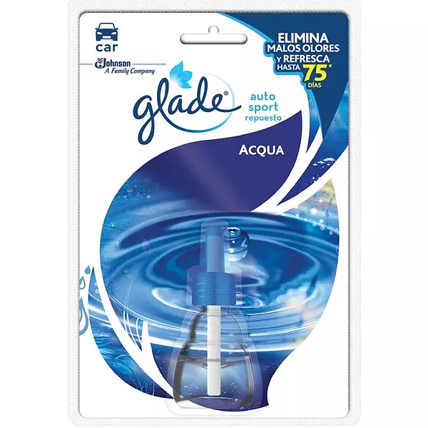 Glade Auto Sport Gris Aqua Rto