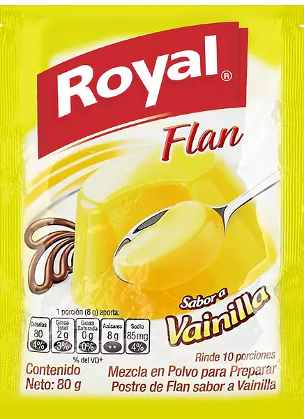 Flan Royal X80gr Vainilla