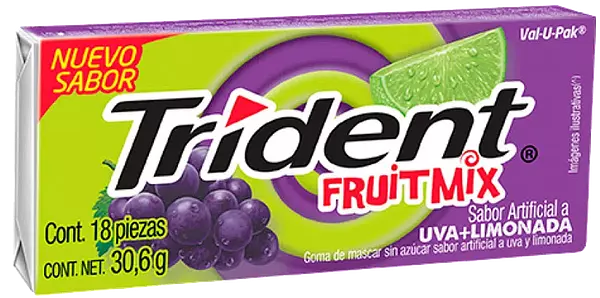 Trident Evup Uva Limon X12