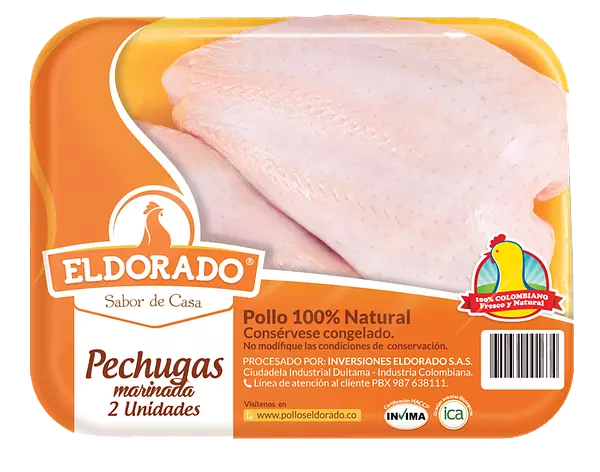 2 Pechuga x 1.1 K Dorado Marinada C4007