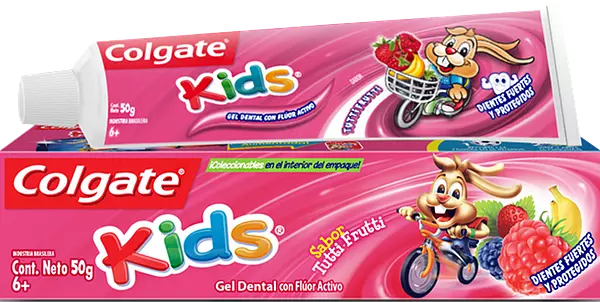 Crema Colgate Gel Kids Assorted X50gr