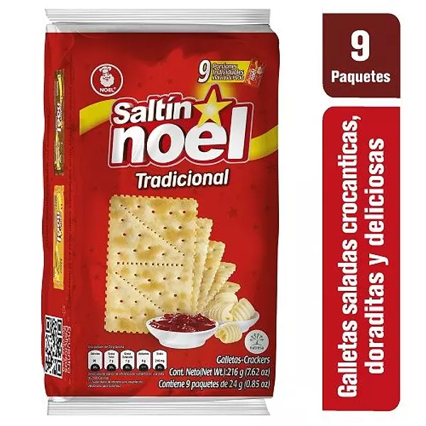 Gallts Saltin Rojo Bs X9 Pqtsx 216gr