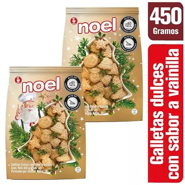 Galleta Navidad Noel Bs 450gr