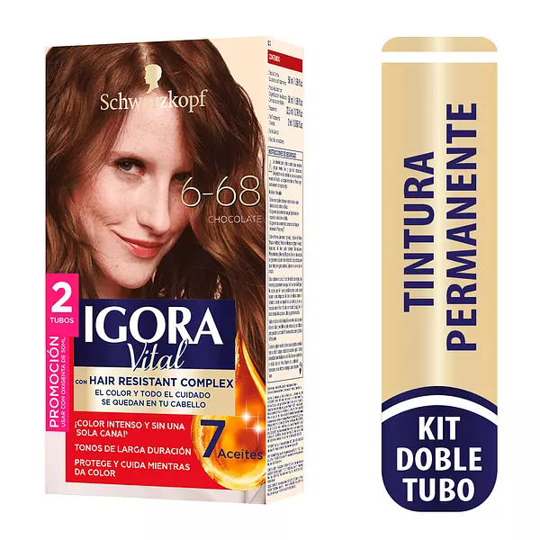 Tinte Igora Vital 6-68 Choco