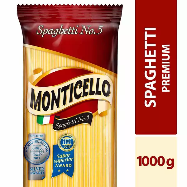 Pasta Spaguetti Monticello Kilo