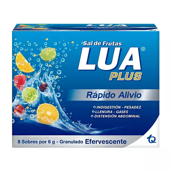 Sal de Fruta Lua Plus X8 Sobres Np