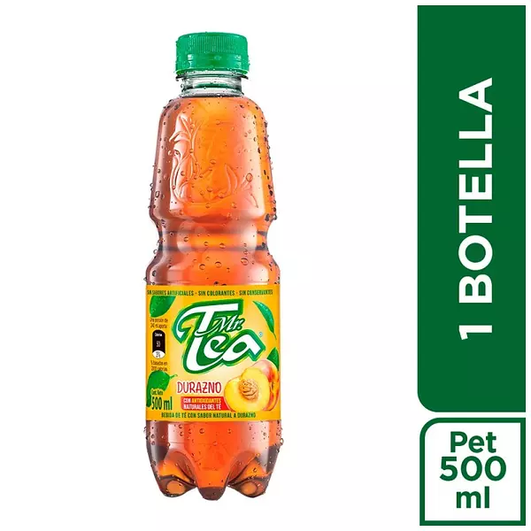 Mr Tea x 500 Ml Durazno Cero