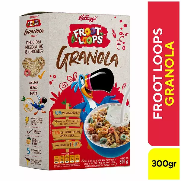 Granola Kids Froot Loops 300g