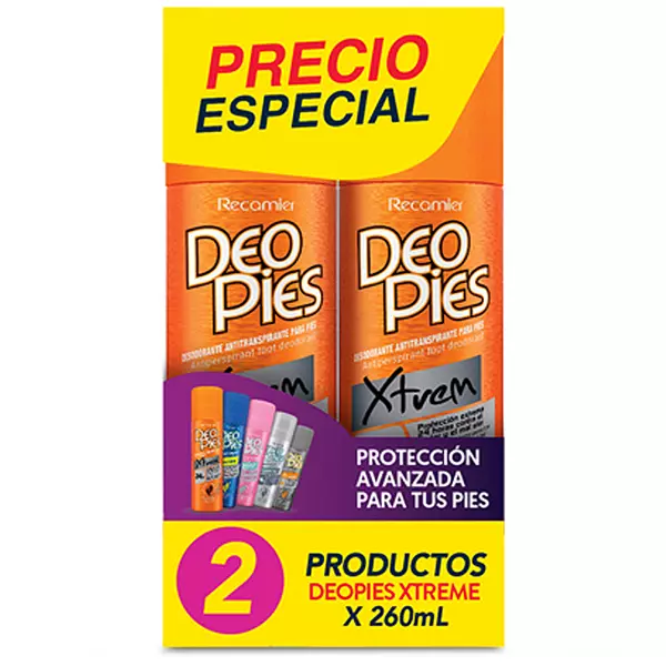 Of Deo Pies Xtrem Duo X260 Dcto 20%