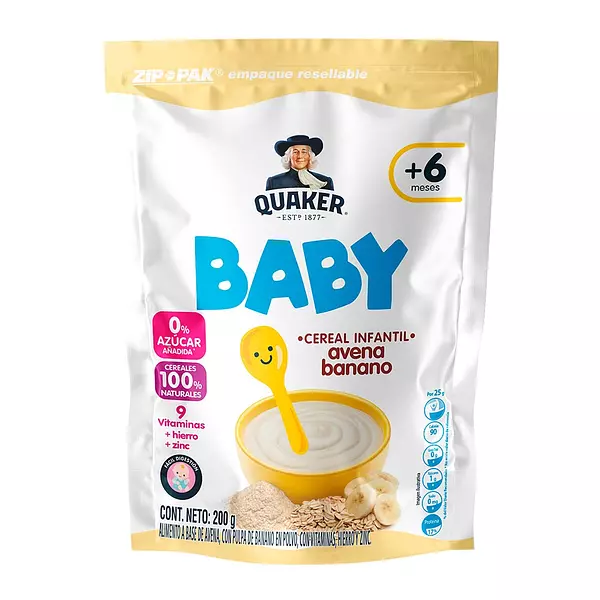 Baby Quaker Banano 200gr