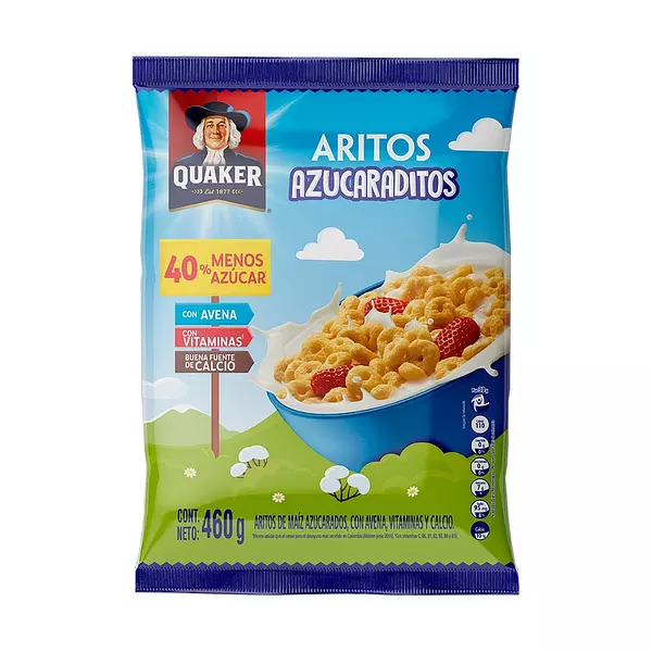 Cereal Quaker Aritos 460gr