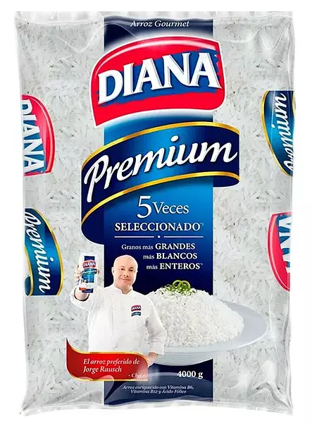 Arroz Diana Premiun X4 Kgr