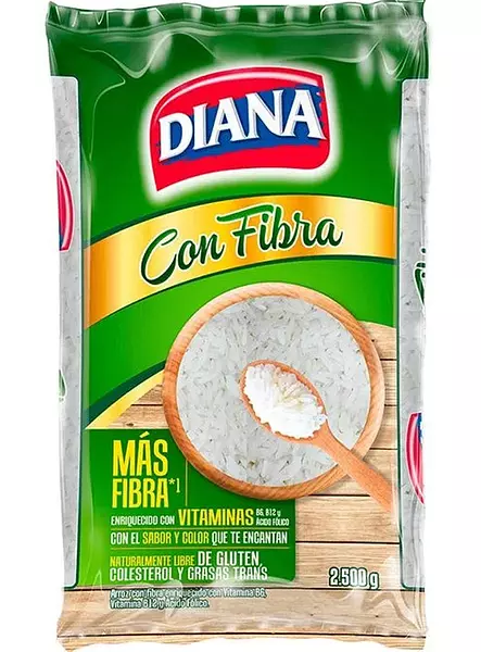 Arroz Diana Fibra X2.500gr