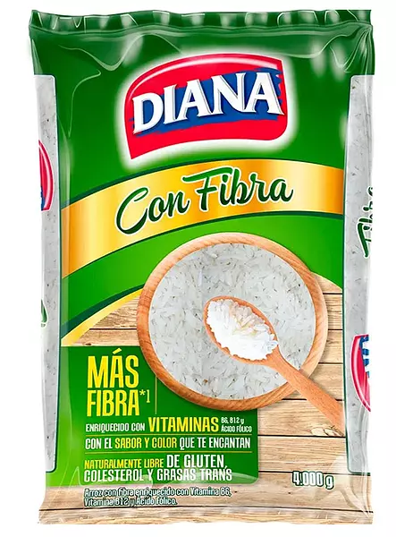 Arroz Diana Fibra X4000gr