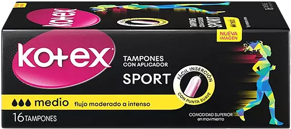 Tampon Kotex Evol Med Apx8