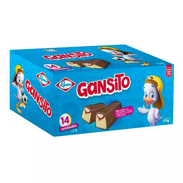 Ponque Gansito x 14 Unid Nva Imag