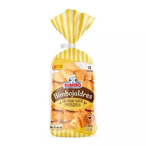 Mini Croissant Mante 18 P X365gr Bimbo