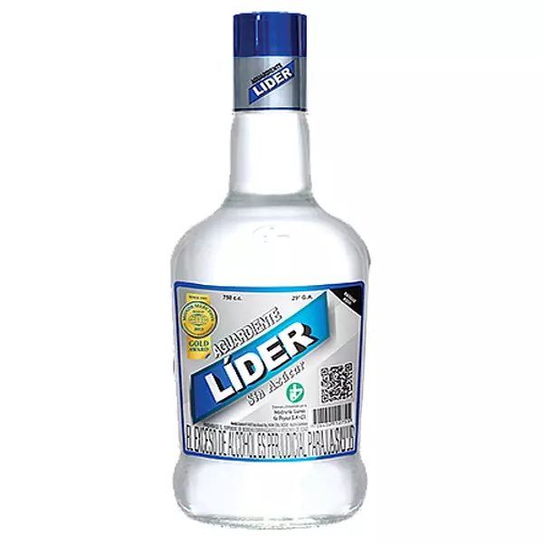 Aguardiente Lider 750ml Tp Azul