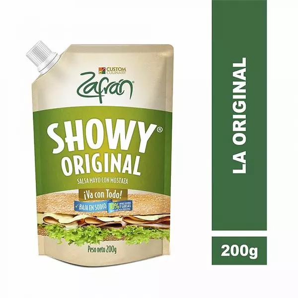 Salsa Showy Zafran Original 200g