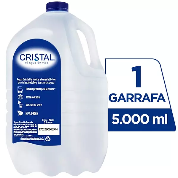 Agua Sauzalito Garrafa X5 Lt