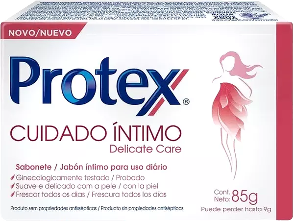 Protex Int Barra Delicate Care X85gr