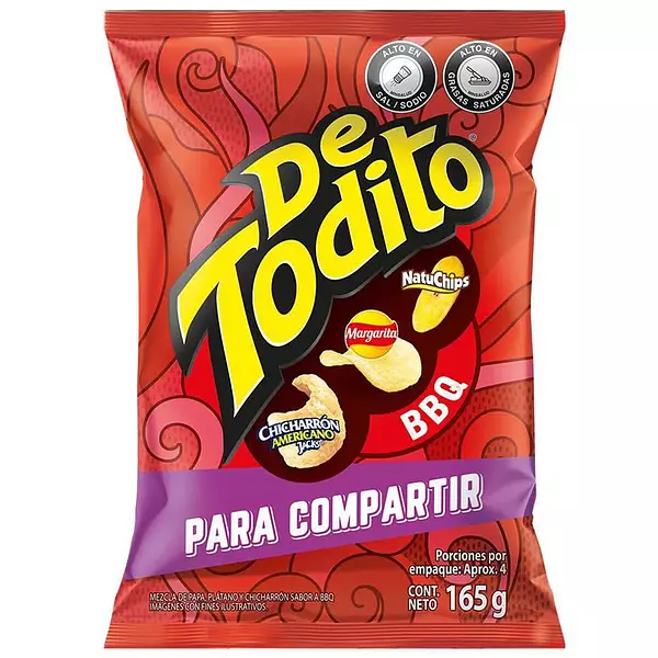 Detodito Bbq X165gr