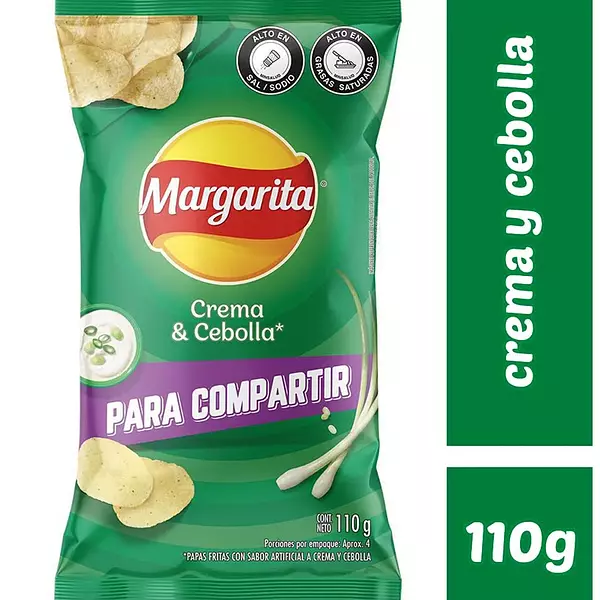 Papas Marg Crema y Ceb 110g