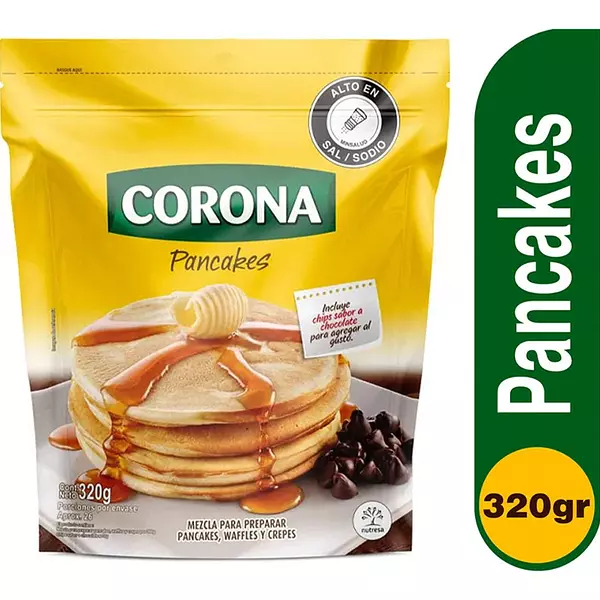 Premezcla Pancakes Corona 320gr