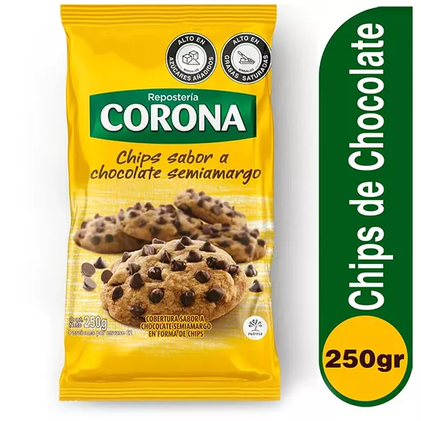 Repos Corona Chips De Chocolate