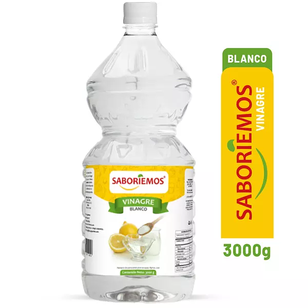 Vinagre Blanco Saboriemos X3000ml