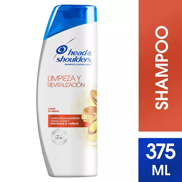 Shampoo Head & Shoulders Argán X375ml