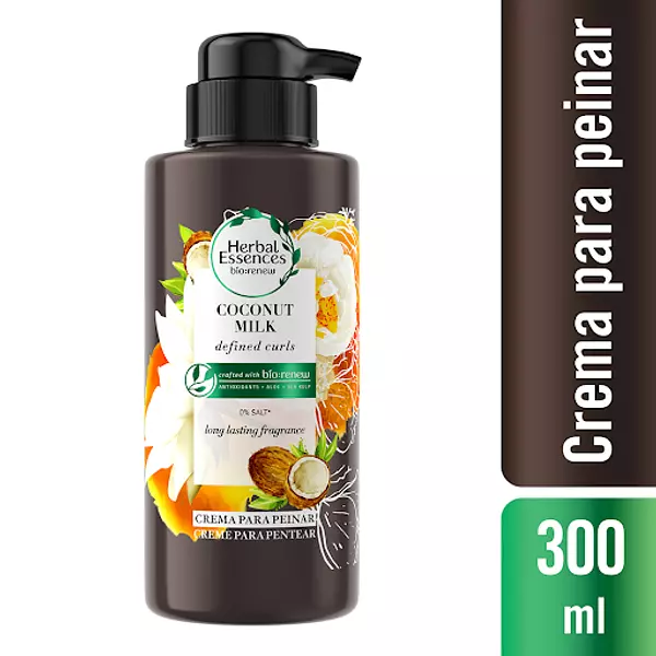 Crema Peinar Herbal Essences Leche De Coco 300ml