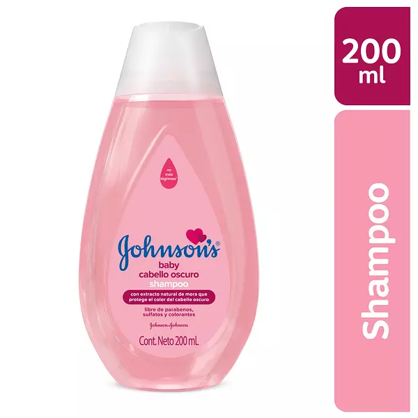 Shampoo Johnson'S Baby Cabello Oscuro 200 Ml