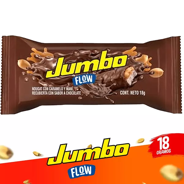 Jumbo Flow Chocolate X 18 Gr