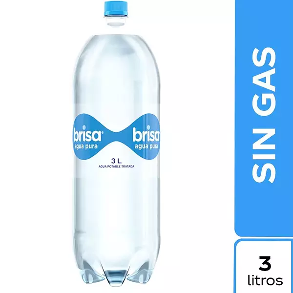 Agua Brisa Sin Gas 3lt