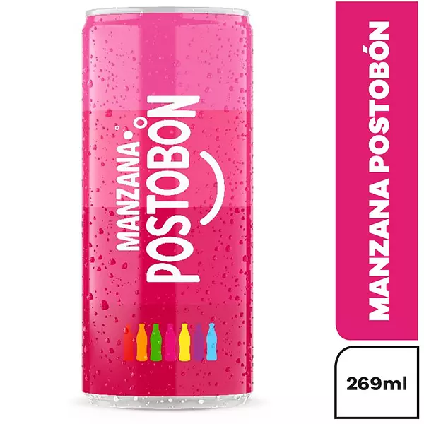 Gaseosa Postobón Manzana Lata 269 Ml