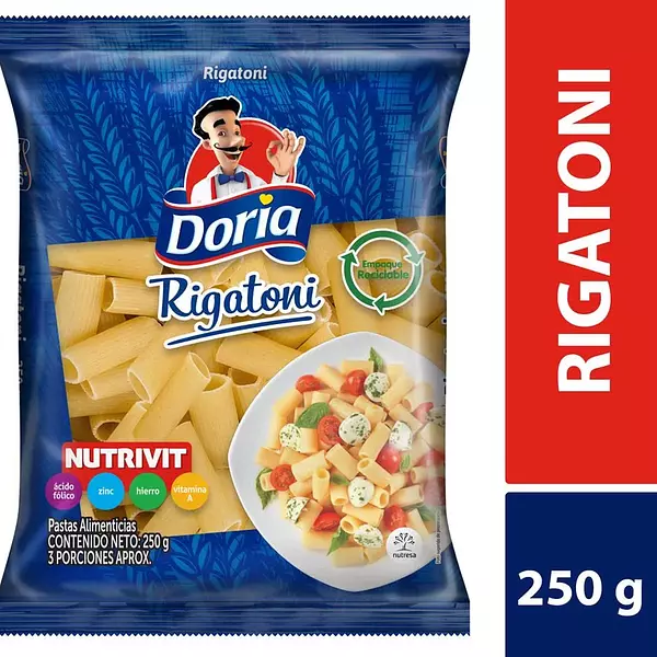 Pasta Doria Rigatoni X 250gr