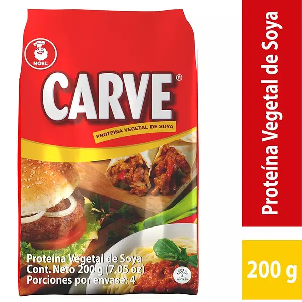 Proteína Vegetal Carve Bolsa X200gr