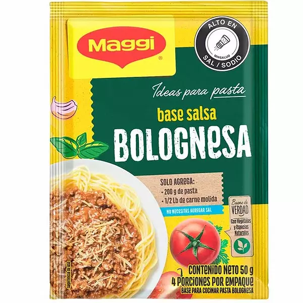 Base Salsa Bolognesa Maggi X 50 Gr