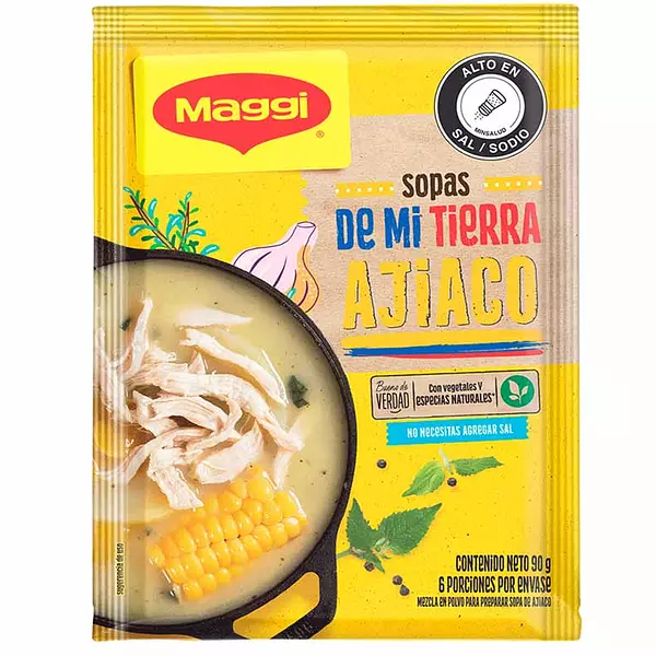 Sopa Maggi Ajiaco X90g