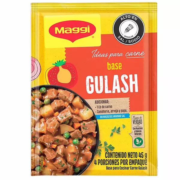 Base Para Carnes Gulasch Maggi X45g