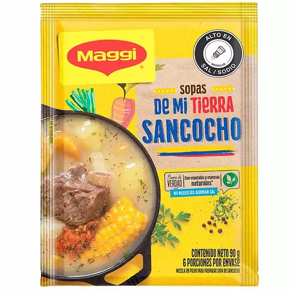 Sopa Sancocho Maggi 90 Gr