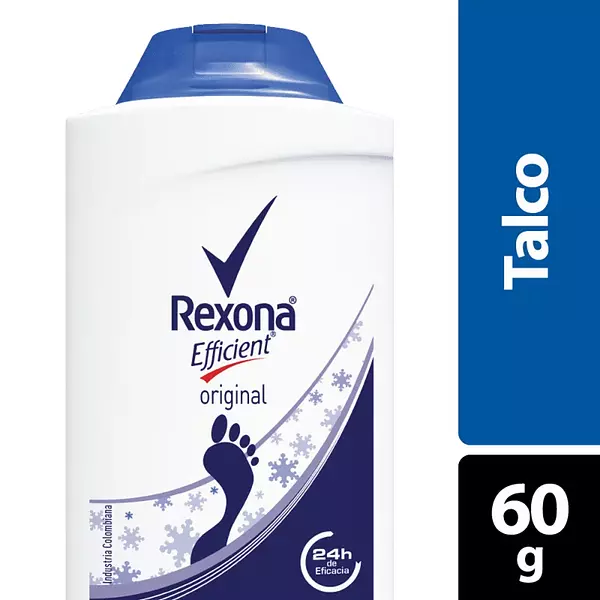 Talco Rexona Efficient Frasco 60g