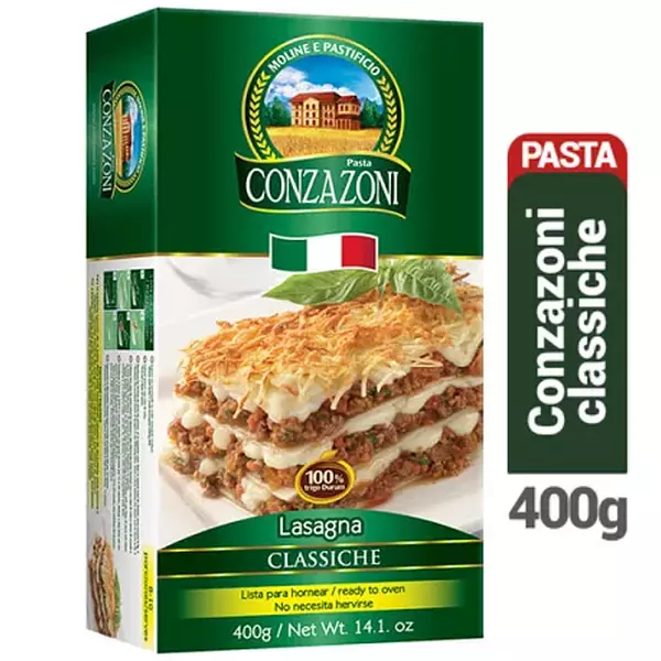 Pasta Conzazoni Lasaña 400gr